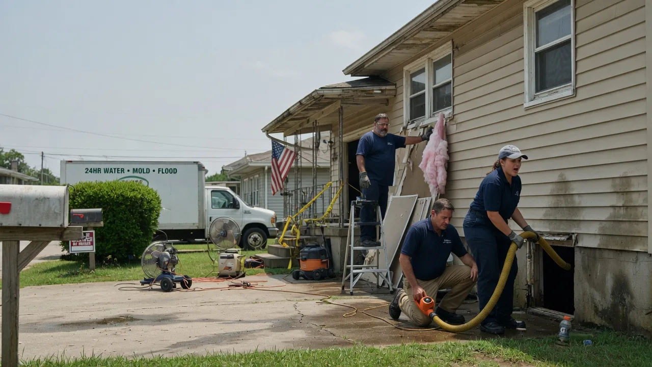 Water Damage Repair in Texhoma, OK near me